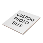 Aangepaste persoonlijke Sjabloon voor foto's met l Tegeltje (Zijkant)