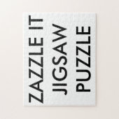 Aangepaste persoonlijke Sjabloon voor puzzle Legpuzzel (Verticaal)