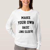 Aangepaste persoonlijke SLEEVE T-SHIRT-SLEEF voor T-shirt (Voorkant)