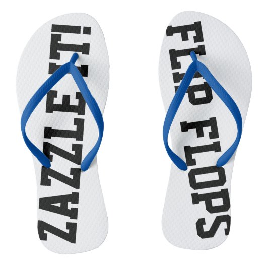 Aangepaste persoonlijke Teenslippers lege Sjabloon (Voetbed)
