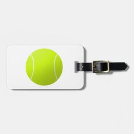 Aangepaste persoonlijke Tennis Ball Cadeaus Bagagelabel