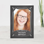 Aangepaste persoonlijke uitnodiging tot geboorte,  (Voorkant)