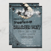 Aangepaste persoonlijke uitnodiging voor Halloween (Voorkant / Achterkant)