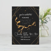 Aangepaste persoonlijke uitnodiging voor scheiding (Staand voorkant)