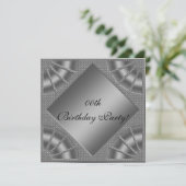 Aangepaste persoonlijke uitnodigingen voor verjaar (Staand voorkant)