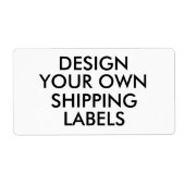 Aangepaste persoonlijke verzendlabels van 6973 etiket (Voorkant)