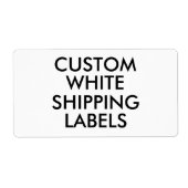 Aangepaste persoonlijke verzendlabels van 6973 etiket (Voorkant)