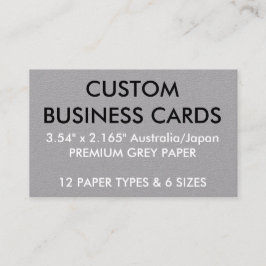 Aangepaste persoonlijke Visitekaartjes lege Sjablo