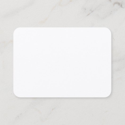 Aangepaste persoonlijke Visitekaartjes lege Sjablo (Achterkant)