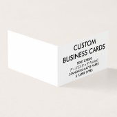 Aangepaste persoonlijke Visitekaartjes voor Boek m (Buitenkant)