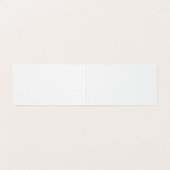 Aangepaste persoonlijke Visitekaartjes voor Boek m (Binnenkant ongevouwen)