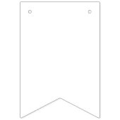 Aangepaste persoonlijke welkomstmarkering vlaggetjes (Eerste vlag)