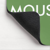 Aangepaste persoonlijke witte mousepad-Sjabloon Muismat (Hoek)