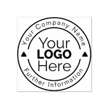 Aangepaste persoonlijke zakelijke Logo Rubberstemp