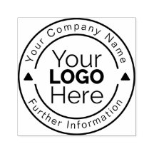Aangepaste persoonlijke zakelijke Logo Rubberstemp