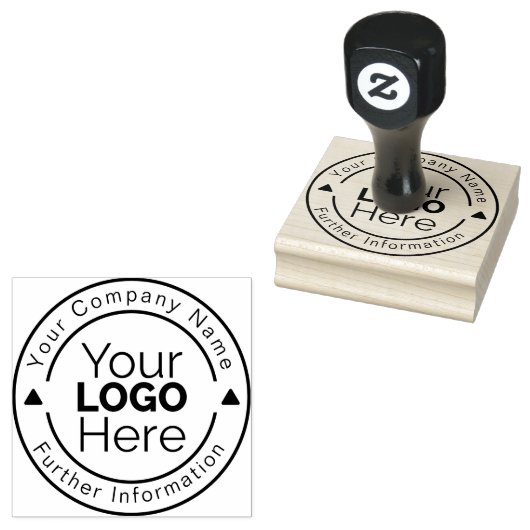 Aangepaste persoonlijke zakelijke Logo Rubberstemp Rubberstempel (Gestempeld)
