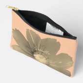 Aangepaste Perzik Gouden Bloemrijke Aquarel Wilde Etui (Open)