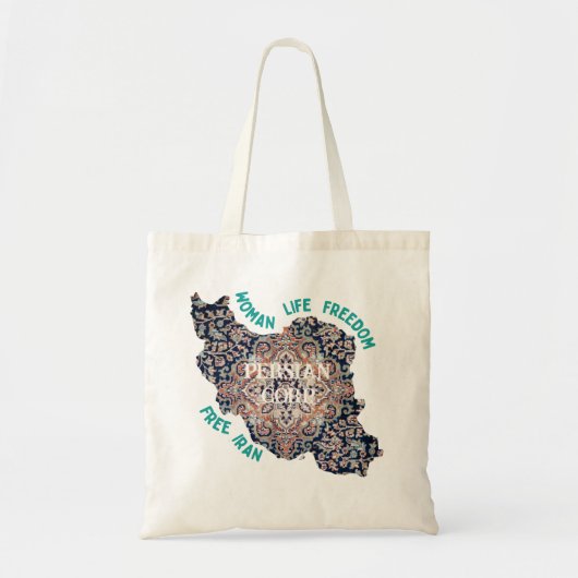 Aangepaste Perzische Bulk Gifts voor Collega's Gra Tote Bag (Voorkant)