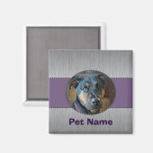Aangepaste Pet Afbeelding Magnet (Voorkant / Achterkant)