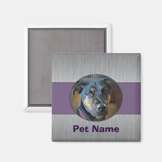Aangepaste Pet Afbeelding Magnet (Voorkant / Achterkant)