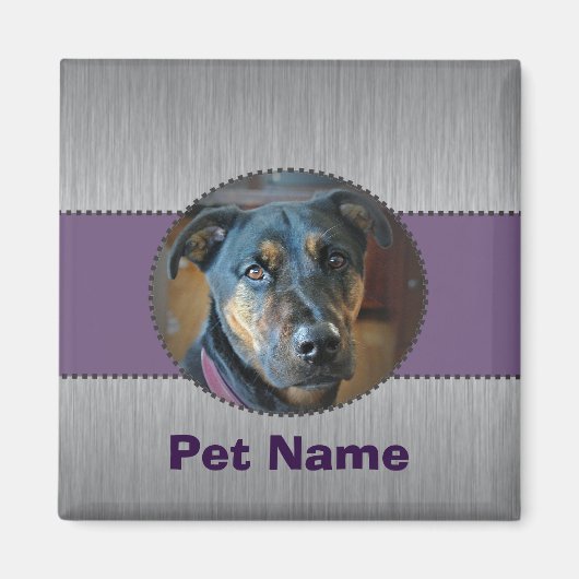 Aangepaste Pet Afbeelding Magnet (Voorkant)