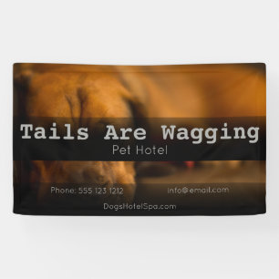Aangepaste Pet Boarding Hotel Sitting Banner