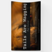 Aangepaste Pet Boarding Hotel Sitting Banner (Verticaal)
