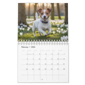 Aangepaste Pet Dog Fotokalender Kalender (Feb 2026)