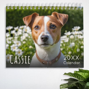 Aangepaste Pet Dog Fotokalender Kalender