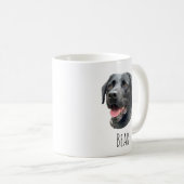 Aangepaste Pet Gepersonaliseerde Dog Gezicht Gift  Koffiemok (Voorkant rechts)