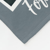 Aangepaste Pet Memorial Foto & Quote Fleece Deken (Hoek)