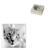 Aangepaste Pet Photo Rubber Stamp Rubberstempel (Gestempeld)
