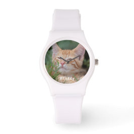 Aangepaste Pet Photo Watch Horloge