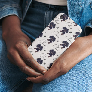 Aangepaste Pet Portrait en Script Naam Pet Lover iPhone 12 Mini Hoesje