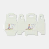 Aangepaste Peter het konijn Baby shower Dank U Bedankdoosjes (Uitgevouwen)