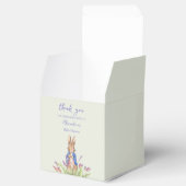 Aangepaste Peter het konijn Baby shower Dank U Bedankdoosjes (Geopend)