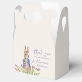Aangepaste Peter het konijn Baby shower Dank U Fav Bedankdoosjes (Geopend)