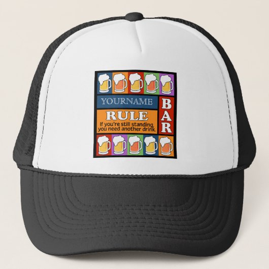 Aangepaste petten voor BEER Bar Pop (Voorkant)