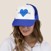 Aangepaste petten voor blauwe Valentijn (In situ)