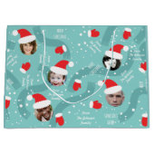 Aangepaste Petten voor kerstmis Fun Big Bag Groot Cadeauzakje (Voorkant)