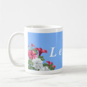 Aangepaste Petunia Flower-Mok Koffiemok (Links)