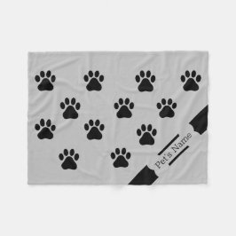 Aangepaste peul printlappen fleece deken