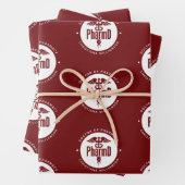 Aangepaste PharmD Doctor in de Afstuderen van de F Inpakpapier Vel (In situ)