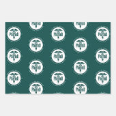 Aangepaste PharmD Doctor in de Afstuderen van de F Inpakpapier Vel (Voorkant)