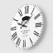 Aangepaste PhD Doctoraat Hoed Doctoraal Afstuderen Grote Klok (Hoek)