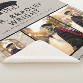 Aangepaste PhD Doctoraat Hoed Doctoraat Afstuderen Sherpa Deken (3/4)