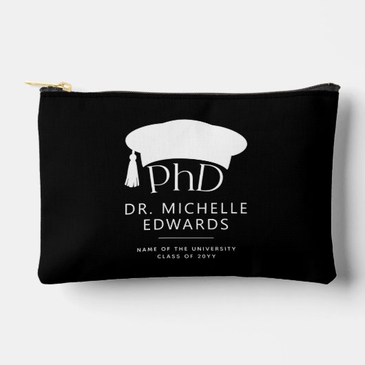 Aangepaste PhD Doctoraat Hoed Doctoraat Diploma Af Etui (Voorkant)