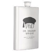 Aangepaste PhD Doctoraat Hoed Doctoraat Diploma Af Flacon (Rechts)