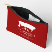 Aangepaste PhD Doctorshoed Doctoraat Afstuderen Etui (Open)
