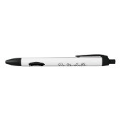 Aangepaste PhD Doctorshoed Doctoraat Afstuderen Zwarte Inkt Pen (Bovenkant)